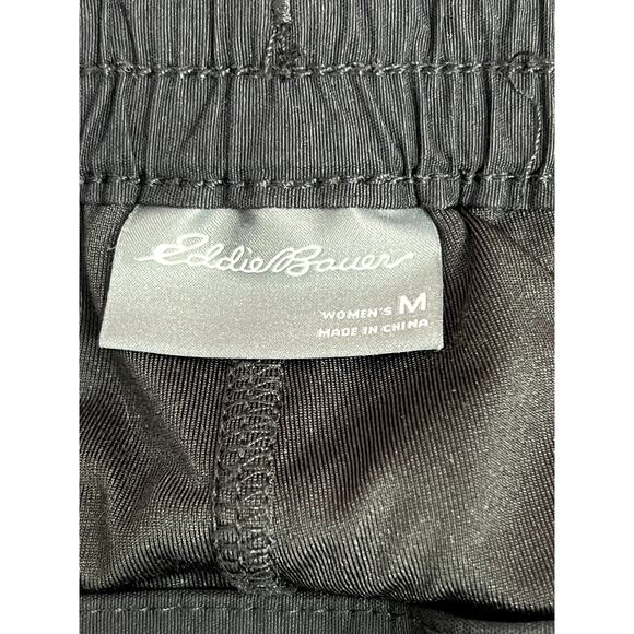 Eddie Bauer Black Elastic Drawstring Waist w/ Pockets Athletic Skort Size M - Picture 8 of 10